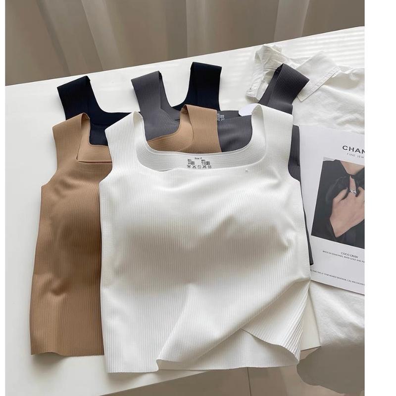 Áo bra nữ su tăm 2 dây dáng dài có mút nâng ngực màu pastel quyến rũ 3182