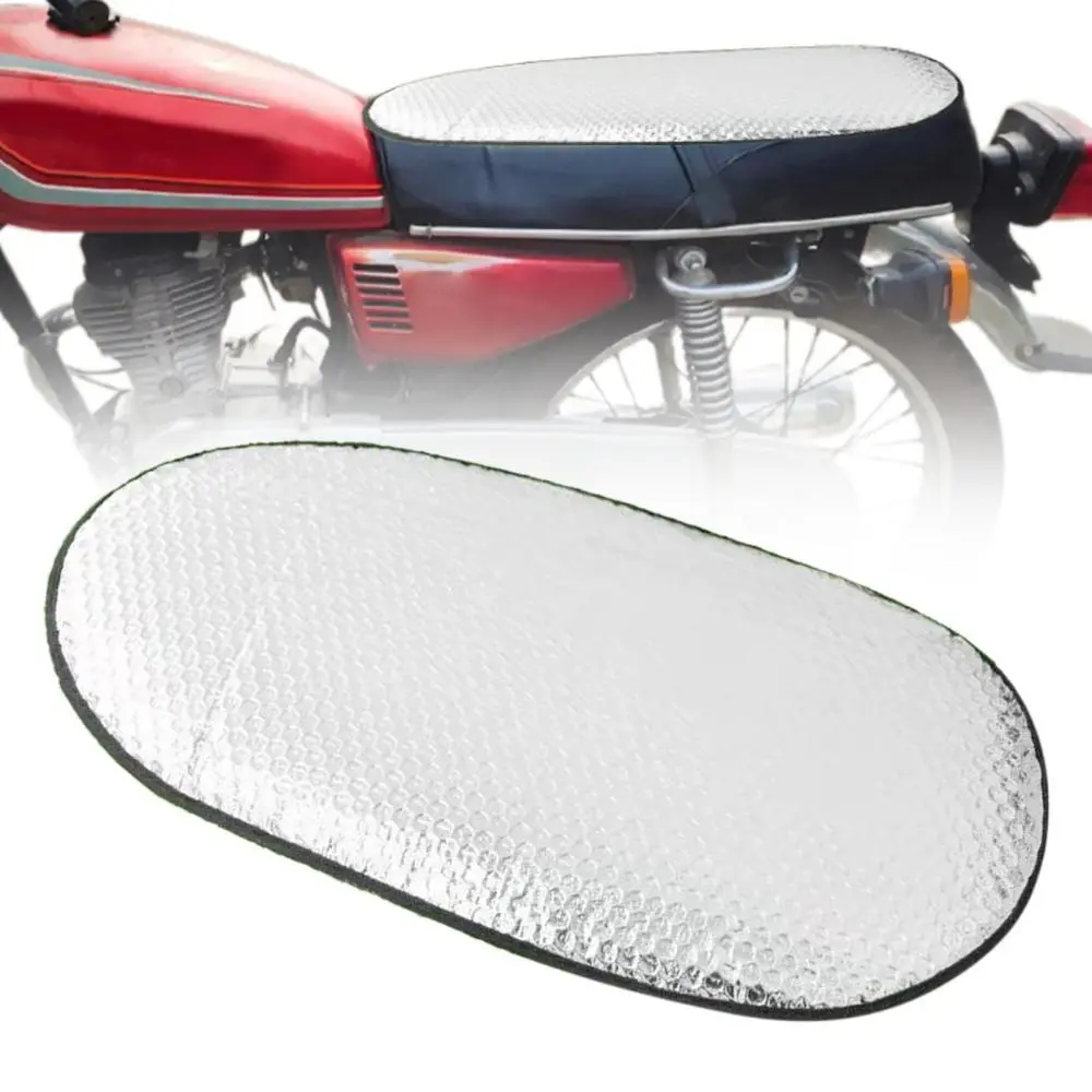 Motorcycle Sunscreen Cushion Waterproof Easy to Install Dustproof Protection for Replacement Travel Summer Outdoor Sports