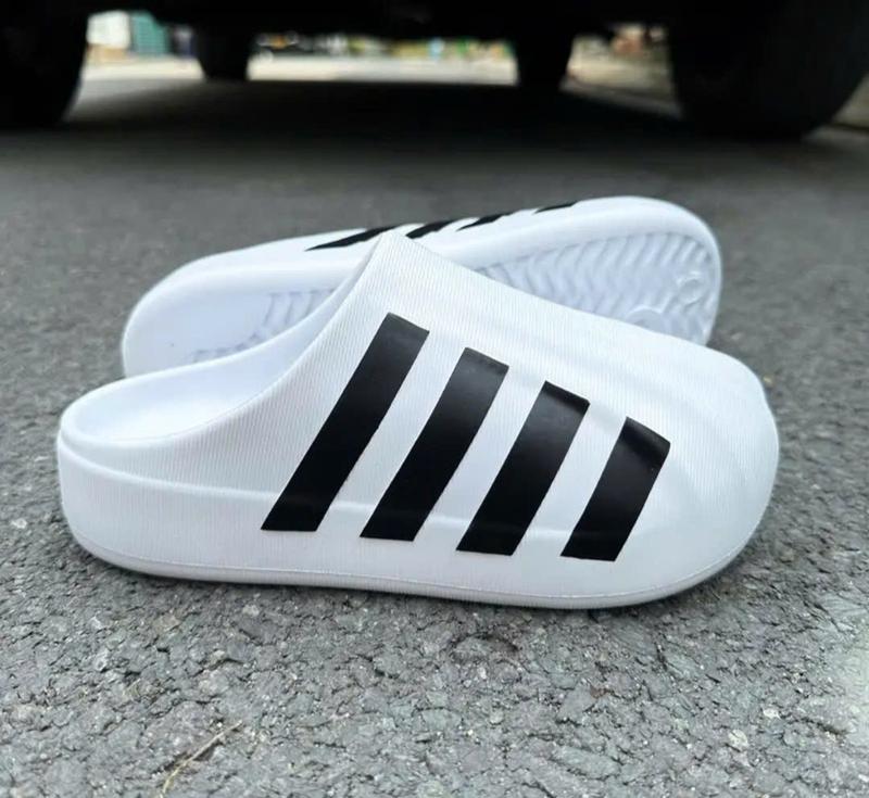 [ 3 Sọc ] [ tặng kèm vớ ] Dép sục ADI 3 sọc Nam Nữ , chất liệu EVA Đúc nguyên khối - CHỐNG TRƠN TRƯƠT / BH / HỖ TRỢ ĐỔI SIZE DéP Slipper Đế Bằng