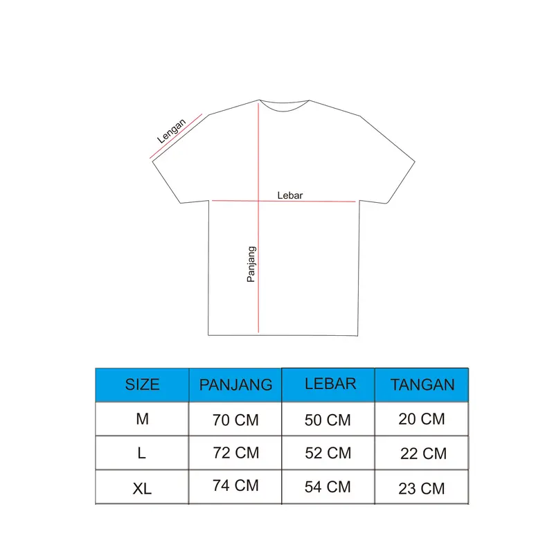 EVERBLUSH Kaos Pria Original Warna Putih 1