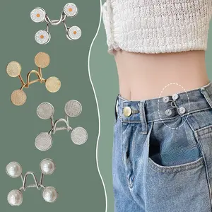 Kancing Pengecil Celana Jeans TANPA JAHIT Daisy Kelinci Aesthetic