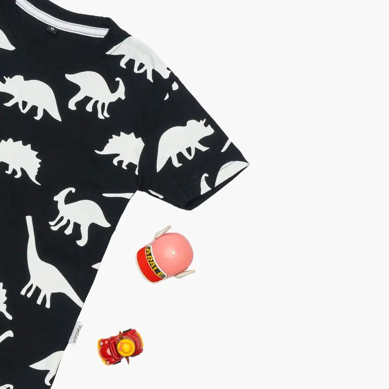 Kaos Full Print Anak Motif Dino 1-5 tahun Katun 1