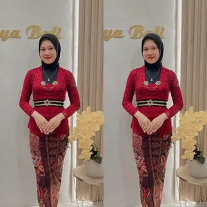 Kebaya Bali Sofia Brokat Strait Versi Hijab