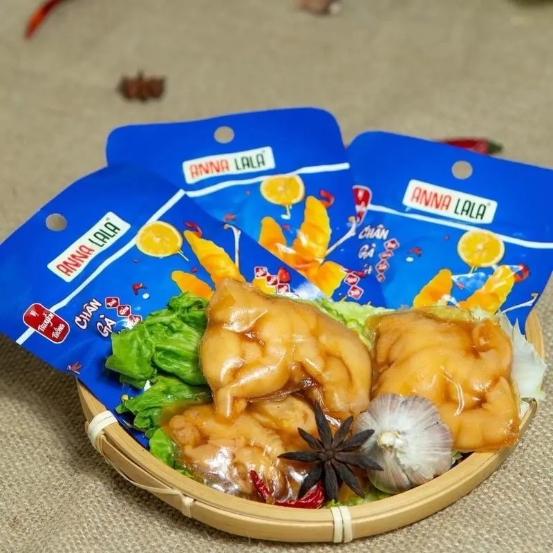 Combo 20  Chân gà Rút Xương ANNA LALA . Vị Cay , Cay Dịu , Không Cay . 29gram Ăn Siêu Ngon Siêu Cuốn