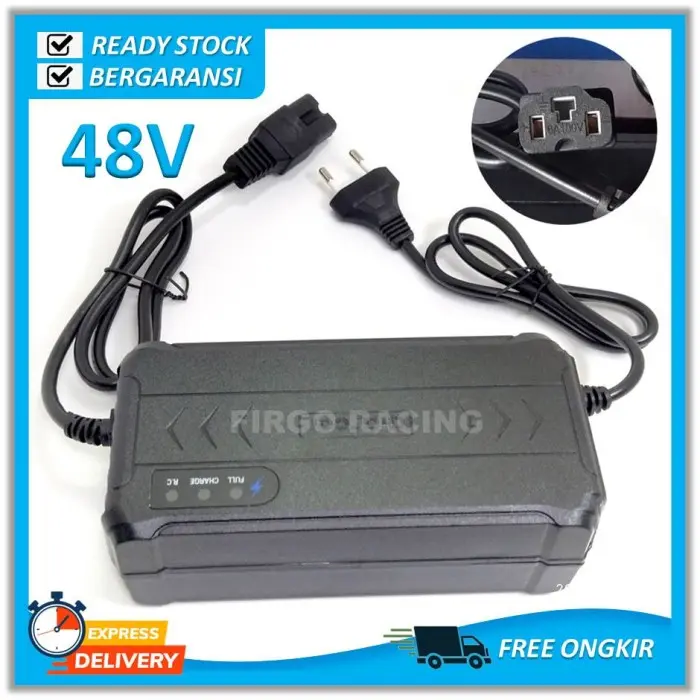 CHARGER SEPEDA ELEKTRIK SCOOTER ELEKTRIK 48V 20AH