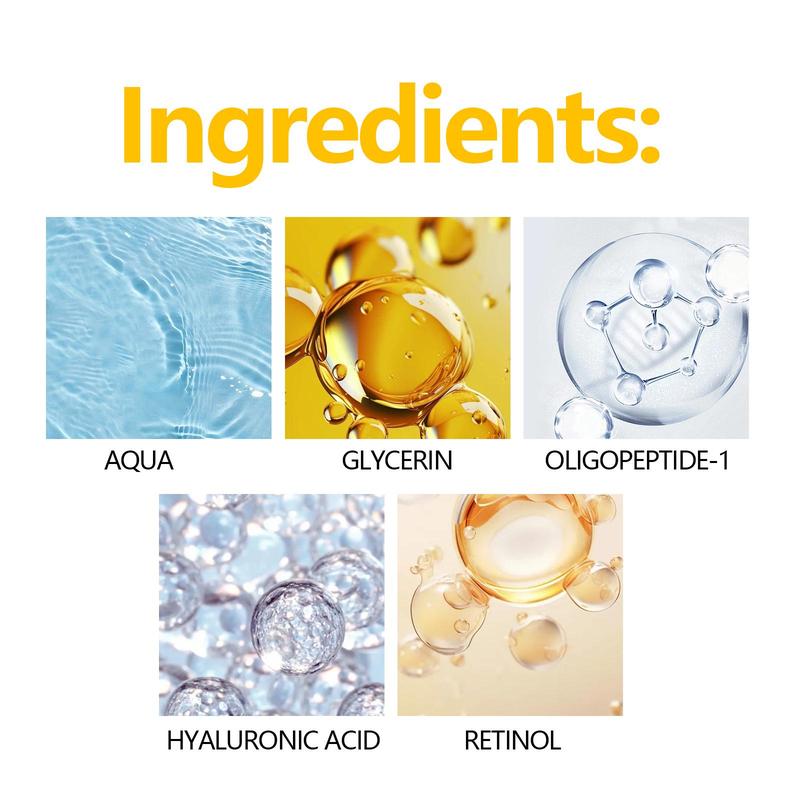 Retinol Face Capsule Serum, 1 Box/2 Boxes Moisturizing & Firming Facial Essence, Hydrating Facial Serum, Face Skin Product for Women & Men 2