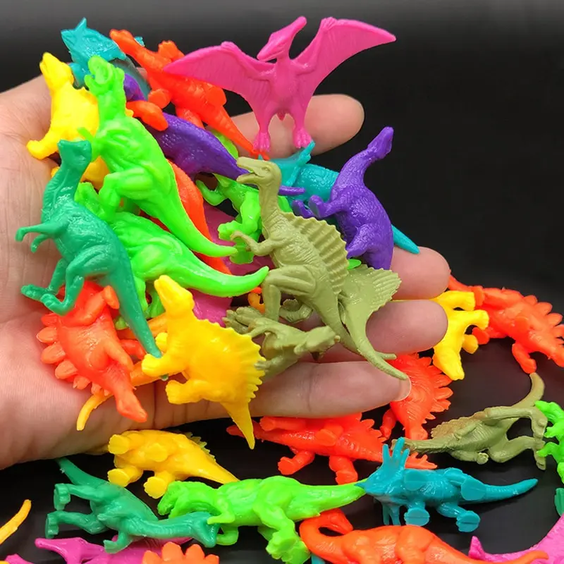 10pcs/set Mini Animals Dinosaur Simulation Toy Solid Dinosaur Model Action Figures Classic Ancient Collection for Boys Gift