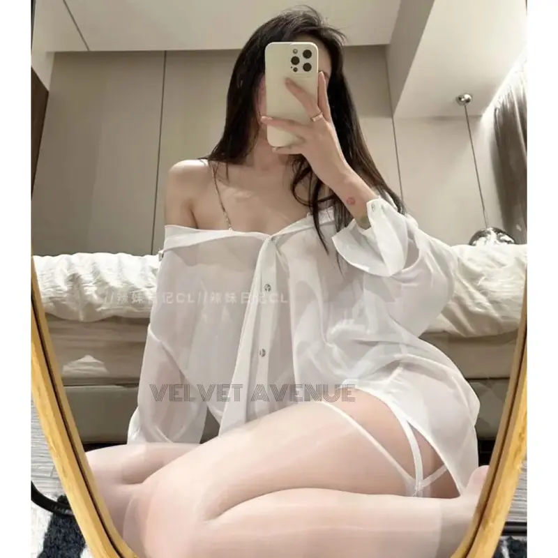 LUCKY Lingerie Dress Kancing Bigsize   Byeol Tipe Kemeja Jumbo Regular 3