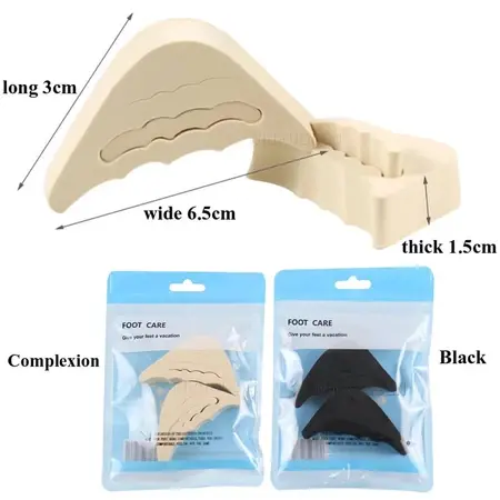 Insole  Sepatu Depan Sol Ganjal Sepatu 1 Pasang Ganjalan Busa Anti Lecet Shoe 4