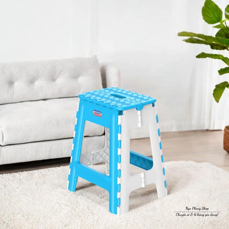 Ghế cao xếp Duy Tân 0943. Ghế nhựa gấp gọn, chắc chắn, tiện lợi. Tối ưu mọi không gian sống. 1