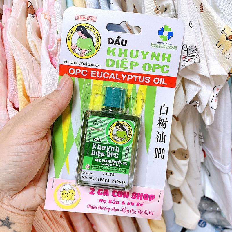 Dầu khuynh diệp OPC -BÉ THƠ-GOLD chính hãng Cho Bé