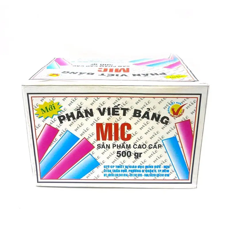 Phấn viết bảng MIC - Hộp 100 viên