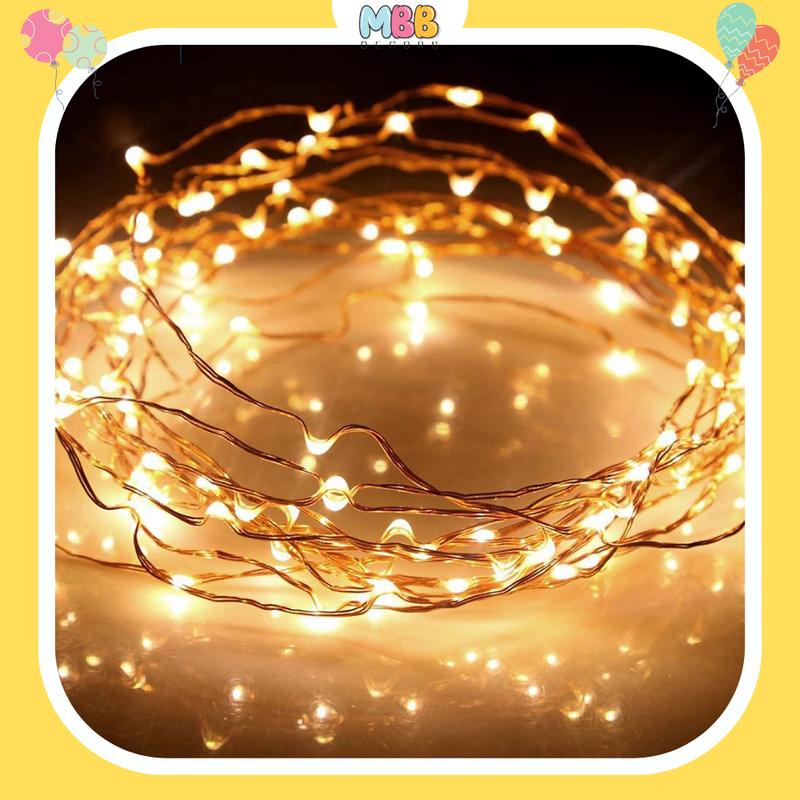 Dây Đèn Led Trang Trí Fairylight 5 Mét Trang Trí Sinh Nhật, Tiệc Tùng, Trang Trí Cây Thông Noel, Giáng Sinh