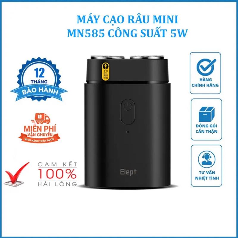 Máy  cạo râu khô ELept 585 lưỡi tròn bất chấp các loại râu