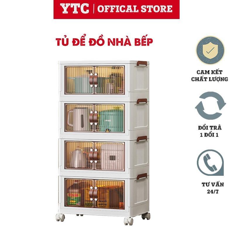 Tủ Để Đồ Nhà Bếp Dễ Dàng Gấp Gọn, Kệ Để Đồ Tiện Dụng