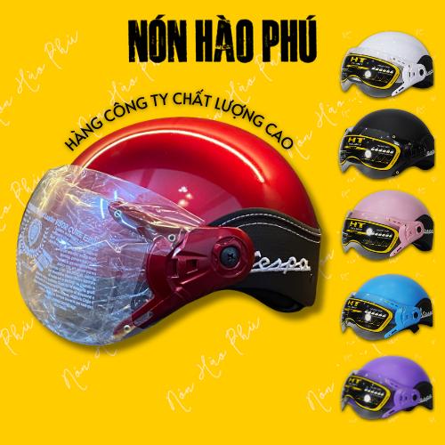 Nón bảo hiểm VESPA DA có kính gập lên gập xuống cho nam nữ che nắng che bụi CHÍNH HÃNG | MŨ BẢO HIỂM CAO CẤP KÍNH CÀNG đi xe máy
