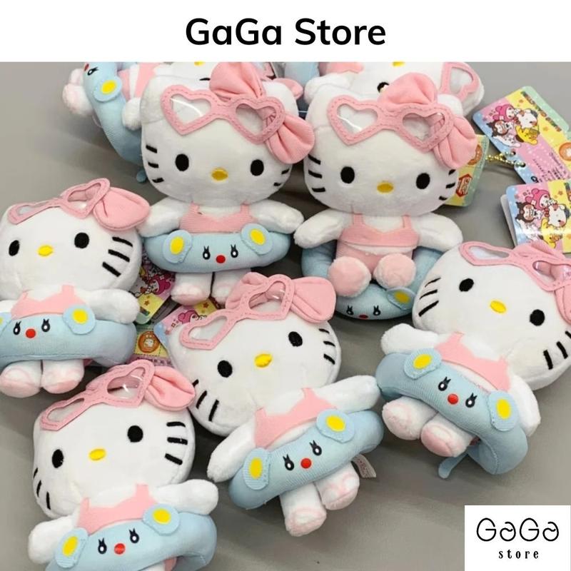 Móc khóa hình hello kitty cute trang trí balo , túi xách ,  phụ kiện quà tặng , quà lưu niệm dễ thương PKM038 gagastore