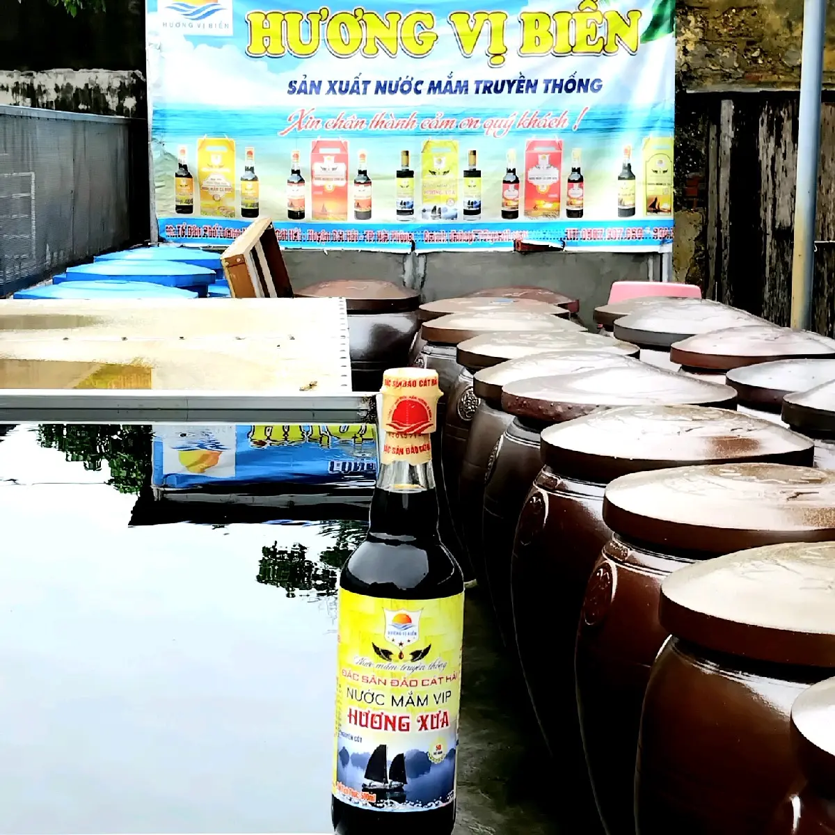 NƯỚC MẮM" VÍP HƯƠNG XƯA 50⁰"ĐẠM ĐẶC BIỆT CAO CẤP"CHAI 50OML.MÓN QUÀ TINH HOA CỦA MẸ BIỂN "NƯỚC MẮM TRUYỀN THỐNG ĐẶC SẢN ĐẢO CÁT HẢI "SẢN PHẨM BIẾU TẶNG ĐẦY Ý NGĨA,GIA VỊ NƯỚC CHẤM , NƯỚC SỐT.