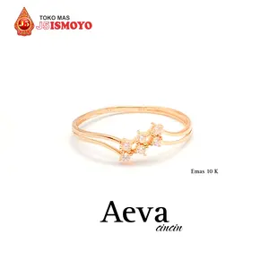 Cincin Emas Mas Asli Model Aeva J5 Ismoyo