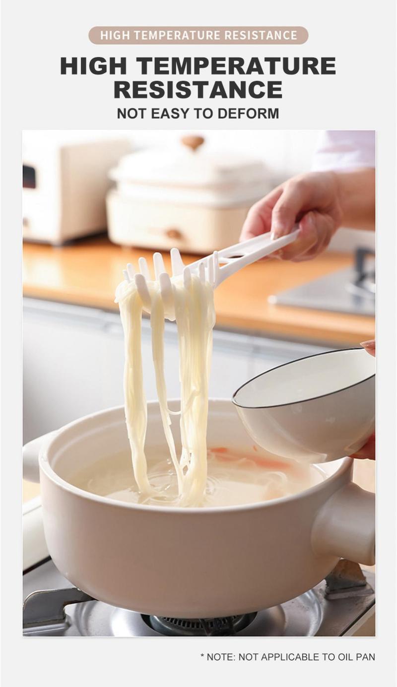 Product Introduction of Pasta Scoop Colander Spaghetti Egg Yolk Separation Scoop Egg White Separator Plastic Filter Drain Spoon Kitchen Accessories 20