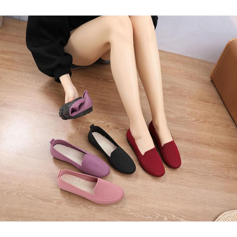 Giày Nữ, Cổ Thấp, Cắt Nông, Giày Vải Bắc Kinh Cũ, Giày Lưới Bay Thật, Thời Trang, Giày Cho Mẹ, Giày Đi Bộ, Shop bltkglobal06 VN 3