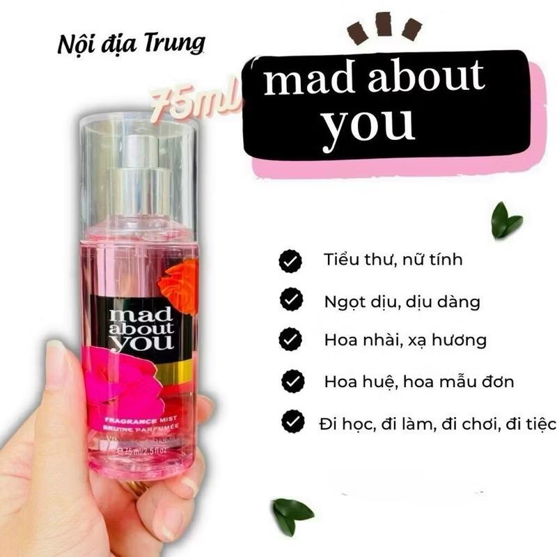 Product Introduction of Xịt thơm bodymist bản Trung cho cả nam và nữ chai 75ml mùi cực thơm lâu. 19