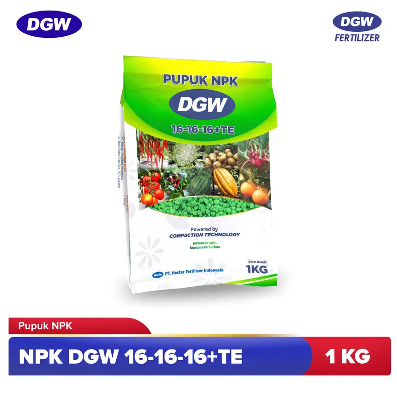 (BELI 7 GRATIS KAOS) DGW - PUPUK NPK 16-16-16-TE @1 KG 0
