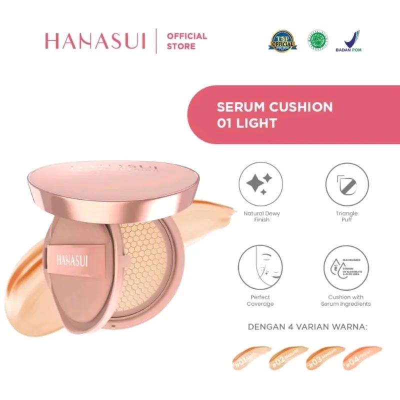 Cushion Hanasui Medium Coverage Wajah 3