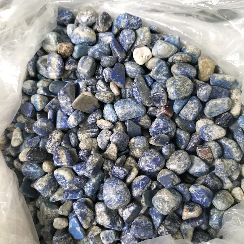 Vụn đá Lapisp - Đá thanh tẩy tự nhiên giá tại xưởng( 100g) 3