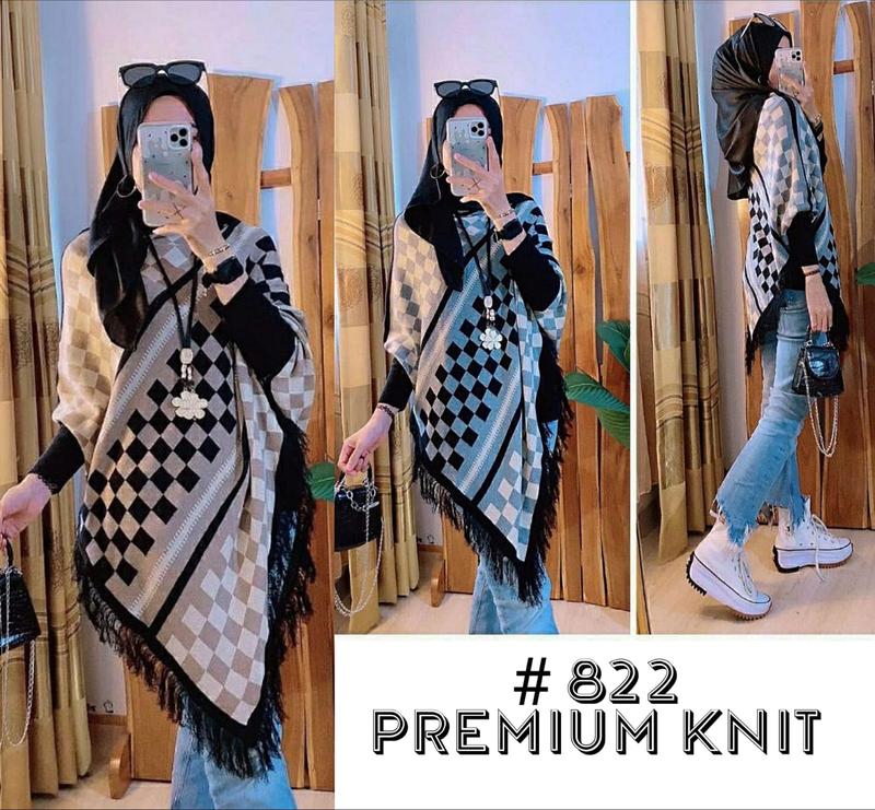 Ponco Rajut Adem Premium Elegan 2