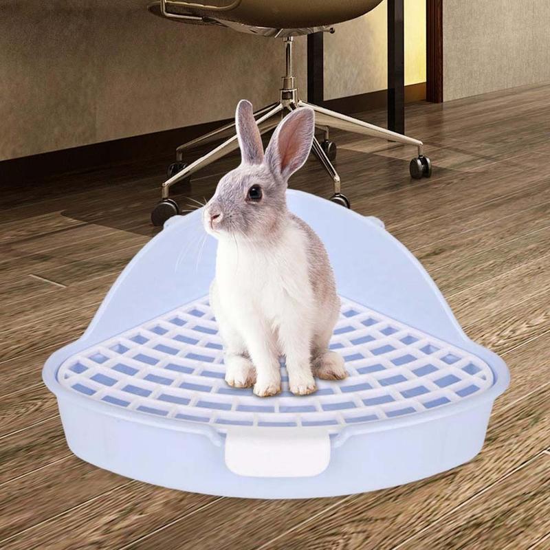Product Introduction of SPUNO Pan Keep Paws Dry Bedding Box Ferrets Bunny Potty Trainer Pet Supplies Ferrets Potty Tray Rabbit Litter Box Rabbit Pee Pad Pet Toilet Potty 14