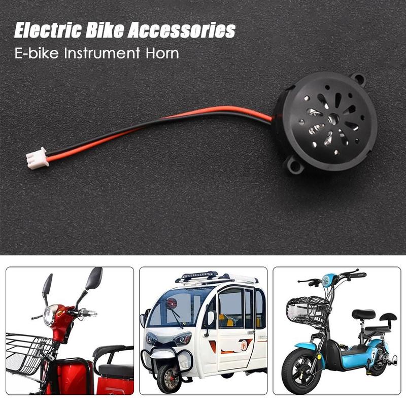 Product Introduction of 48V60V Electric Bike Accessories Lamp Horn E-bike Instrument Horn Power Display Lamp Head Horn Instrument Horn 11