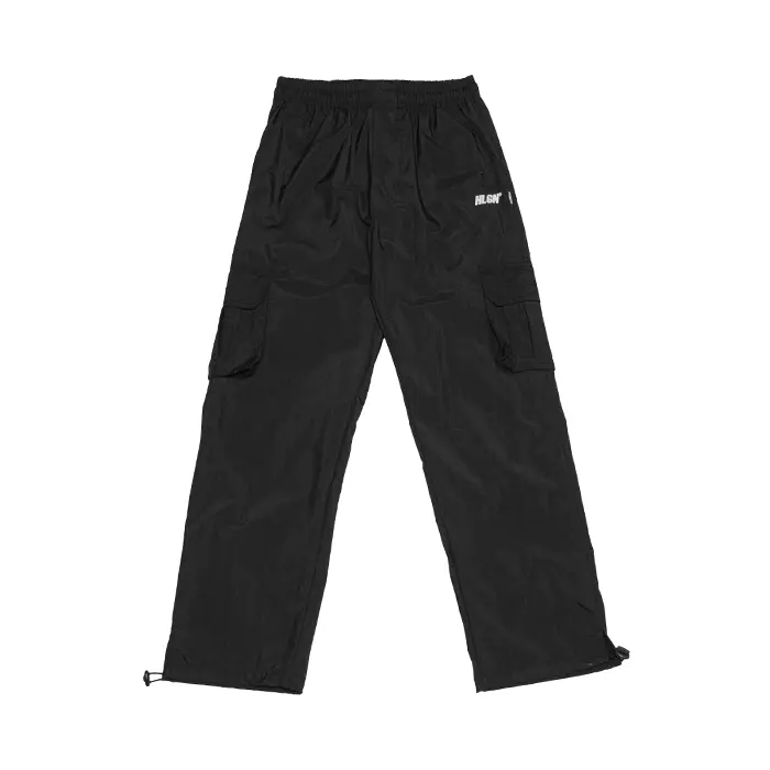 HOOLIGANS Long Cargo Pants Jose Black Celana Panjang Hitam Pria  Nyaman 0