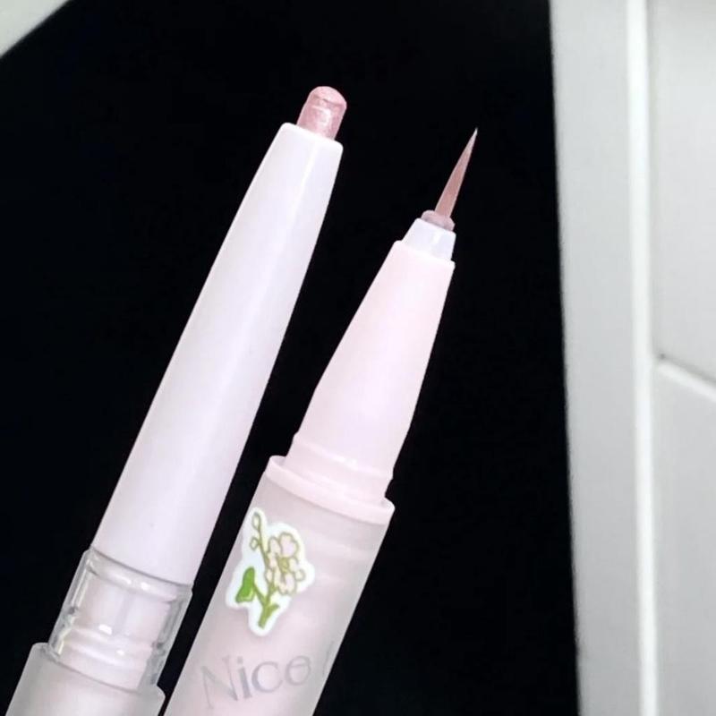 [FLORTTE] Bút kẻ bọng mắt 2 đầu Flortte Nice To Meet Chu 2