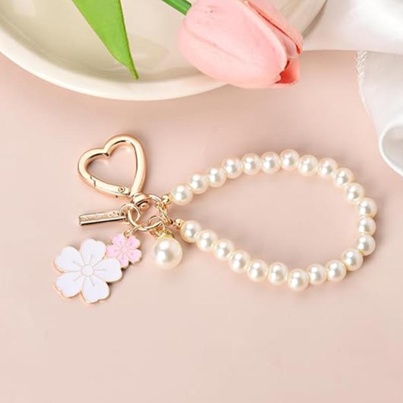Product Introduction of Fashionable Flower Design Keychain, Cute Keychain for Women & Girls, Fashion Accessories for Daily Use, Trendy All-match & Exquisite Keychain for Birthday Gift 4