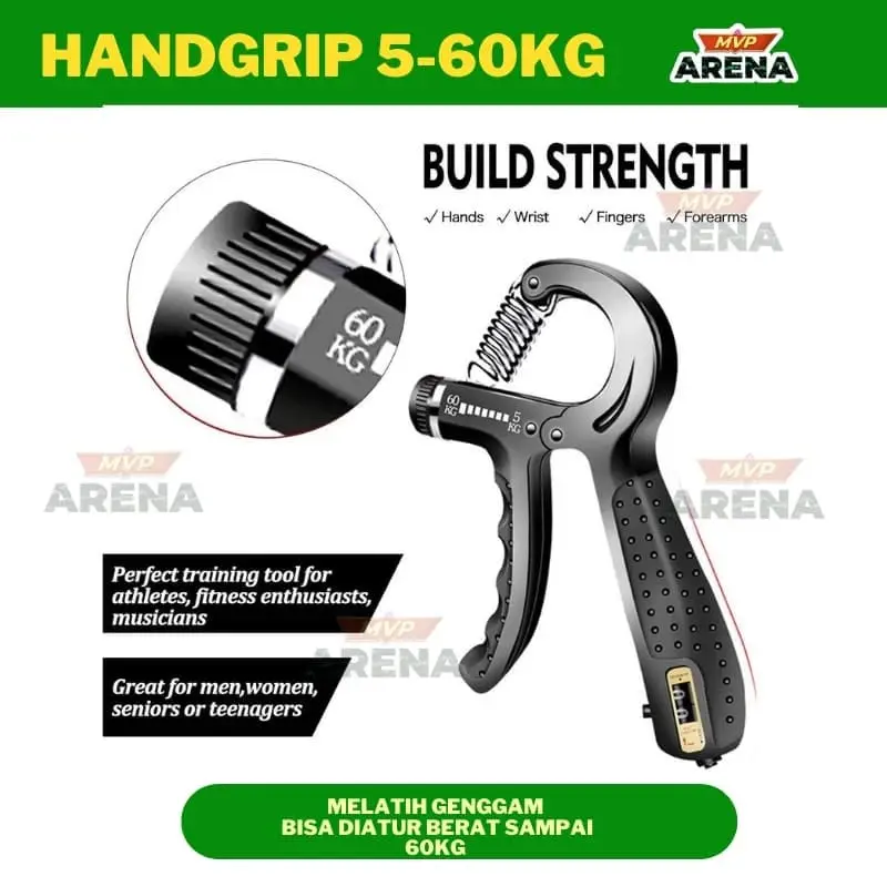 SPEEDS Handgrip Hand Grip Alat Olahraga Tangan 5-60 Kg Handgrip Original 011-1