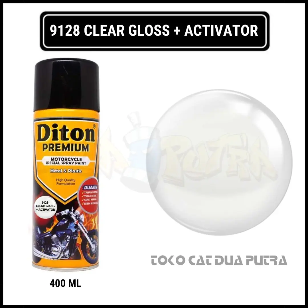 Diton Premium 400ml 9128 Clear Gloss + Aktifator