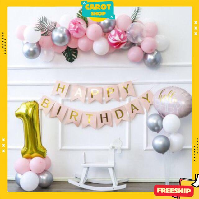 Dây Chữ Sinh Nhật, Dây treo Đuôi Cá Happy Birthday Phụ Kiện Trang Trí Tiệc Tùng Sinh Nhật 7