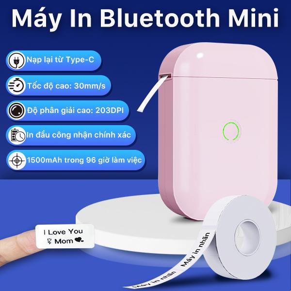  Máy in nhiệt mini cầm tay bluetooth BEEPRT AIYIN D11s in tem mã vạch nhãn dán logo sticker 