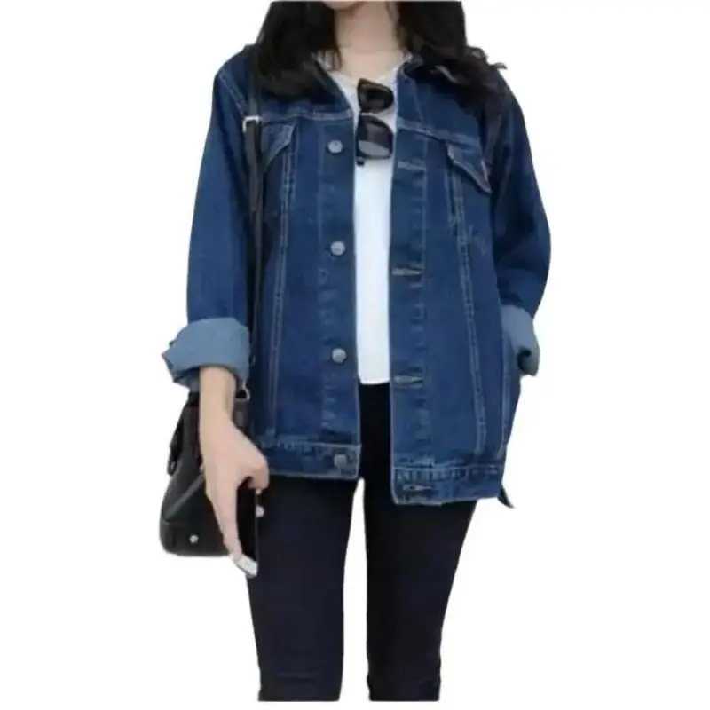 Richie Jeans JAKET JEANS CEWEK MURAH JUMBO OVER SIZE M - XXXL LD 120cm JAKET JEANS WANITA JAKET 1