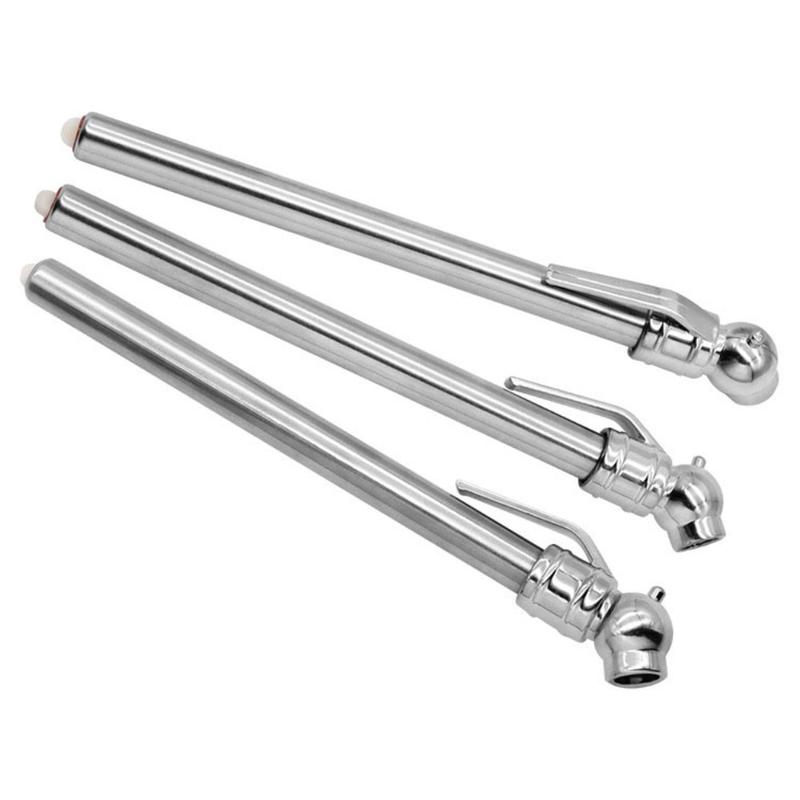 Product Introduction of Emergency Use Pen Shaped Tyre Air Pressure Test Meter Mini Stainless Steel Tire Gauge 5-50PSI Tire Pressure Test Pen 17