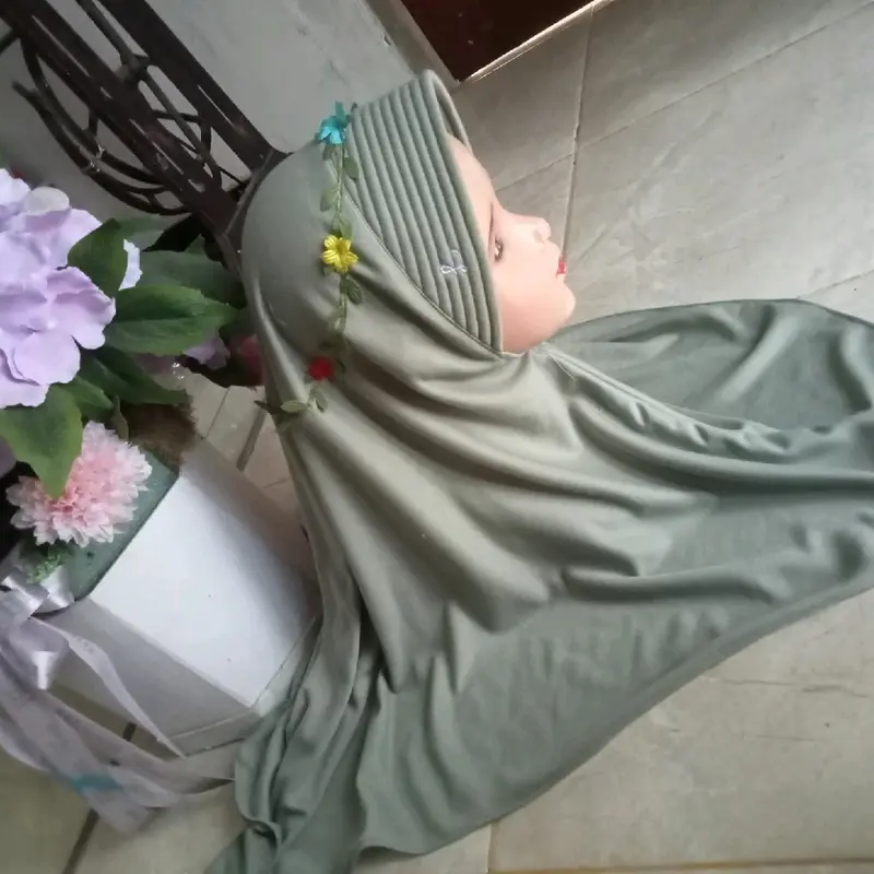 JILBABANAKMAHKOTABUNGA//JILBABLILY Simple Muslim Kerudung 2
