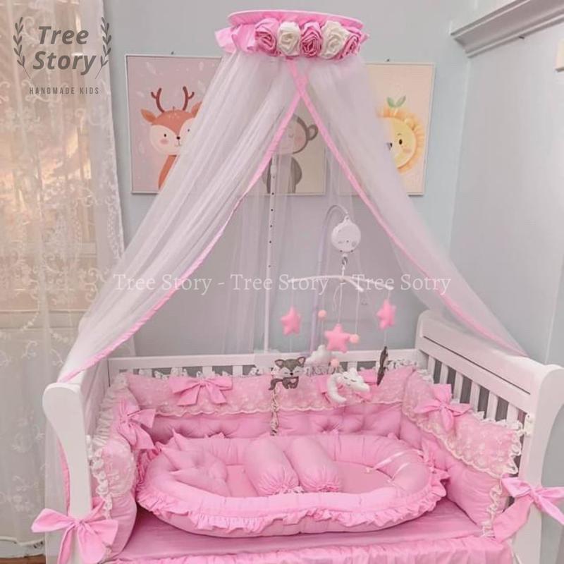 Màn cũi và khung treo màn, mùng chống muỗi, côn trùng cho bé Tree Story Trẻ sơ sinh