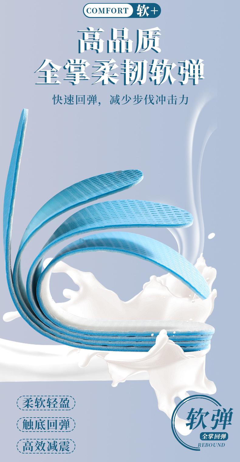 Product Introduction of Miếng Lót Giày Cao Su, Mỏng Mùa Hè, Chống Mùi, Thấm Hút Mồ Hôi, Bọt Biển Cảm Giác Băng, Thoáng Khí, Đế Mềm, Unisex, Thích Hợp Cho Chân Trần Chạy Bộ Và Thể Thao 3