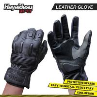 Gambar Hayaidesu Full Finger Gloves Basic - Sarung Tangan Motor Full Finger Hayaidesu - Hitam dari Hayaidesu Indonesia Kab. Tangerang 2 Tokopedia