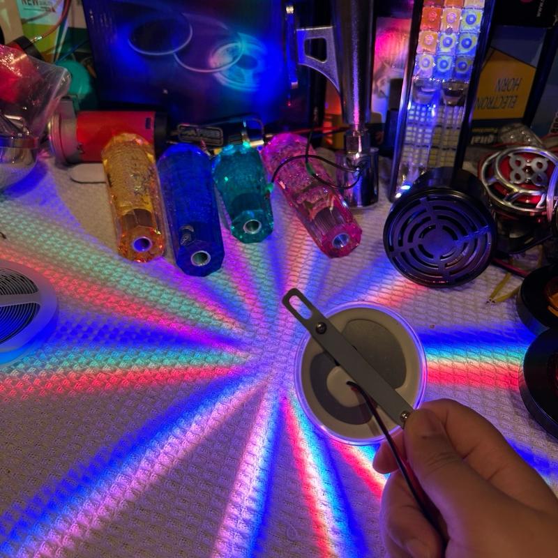 Set 2 đèn led gầm xe ô tô xe máy nhiều màu sắc dùng chung từ 9v-36v