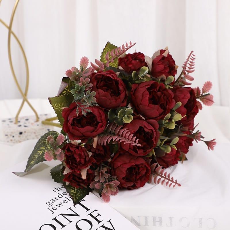 Product Introduction of [COD] Terlaris Bouquet bunga P51 RongHua Artifisial Dekorasi 1