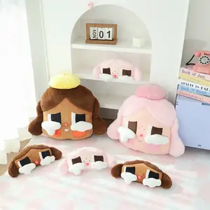 Bantal Sandaran Kepala dan Bantal Sandaran Punggung Cry Baby/Seatbelt Cry Baby/Interior Mobil/Belt Cover/Pillow Head/Back Pillow