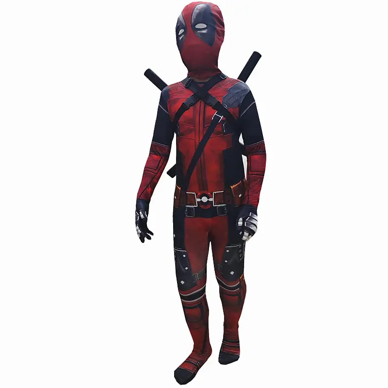 Deadpool and the Wolverine 3D Anime Jumpsuit Cosplaycosplay Full Set Jumpsuit New