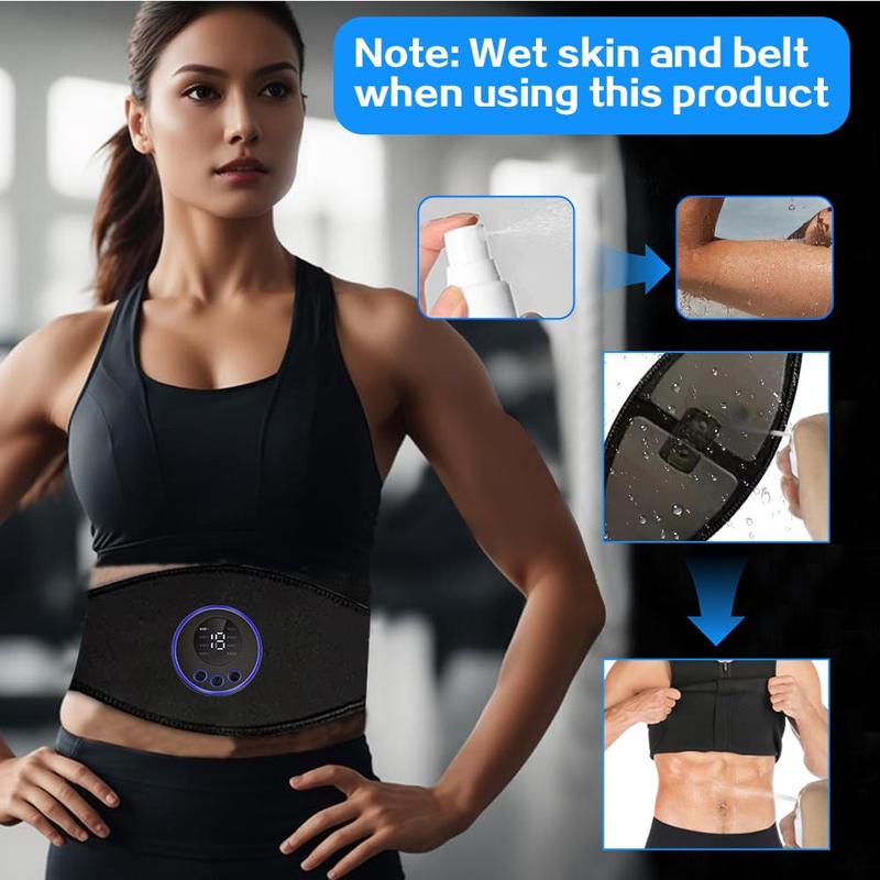Product Introduction of Waist & Abdominal Massage Belt, Portable Waist Massage Belt, Multi-part Exercise Belt, Fitness Equipment for Home Gym 3